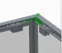 Душова кабіна без піддону Koer SR SC10-90x90x195-TR-12 прозоре скло Easy Clean 6мм, матове золото (KR5943) — Photo 61