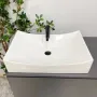 Умивальник (раковина) VBI VIAREGGIO L WHITE накладний — Photo 8