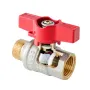 Кран кульовий ГШМ Koer Extreme KE.218-15 - 1/2" FM ручка "метелик" червона (KR5759) — Photo 8
