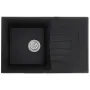 Мийка кухонна Haiba HB8104-G226 Black 780x500x200 (HB0987) — Photo 4