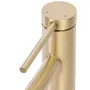 Змішувач для раковини (умивальника) REA FOSS BRUSHED GOLD золотий матовий високий — Photo 8