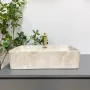 Умивальник (раковина) VBI ARABBA M BEIGE STONE MATT накладний — Photo 8