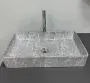 Умивальник (раковина) VBI TRIEST GREY STONE накладний — Photo 8