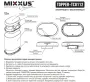 Відро для сміття сенсорне овальне Mixxus Premium Topper-TC0112 White 12л колір білий (MI7082) — Photo 21