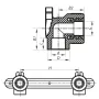 Планка монтажна 20x1 / 2F KOER K0127.PRO (KP0153) — Photo 4