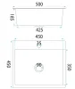 Сталева кухонна мийка REA LEO 50 BLACK сталева — Photo 6