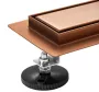 Трап для душу REA NEOX 100 PRO BRUSHED COPPER — Photo 11