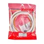 Шланг для газу ZERIX ZHG-01-FF1/2"-300 ПВХ білий 1/2"ГГ 300 см (ZX6163) — Photo 4