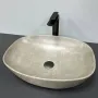 Умивальник (раковина) VBI OLBIA BEIGE STONE MATT накладний — Photo 7