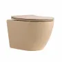 Унітаз підвісний Qtap Robin Ultra Quiet 520×365×340 мм, Beige, з сидінням Slim Duroplast / Soft-close / Quick Release QTROB26SB48997 — Photo 9