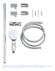 Душовий гарнітур зі штангою, 1 режим струменю Grohe New Tempesta Classic (27853001) — Photo 8