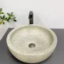 Умивальник (раковина) VBI CORRIDONIA BEIGE STONE MATT накладний — Photo 7