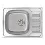Кухонне миття Qtap 6550 0,8 мм Micro Decor (QT6550MICDEC08) — Photo 7