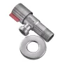 Кран для підключення сантехприладів Mixxus VAL-02-1/2x1/2 з нерж.ст. SUS304 (крас.)(УП.БЛІСТЕР) (MI6118) — Photo 4