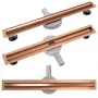 Трап для душу REA NEO 60 SLIM PRO BRUSHED COPPER * — Photo 8