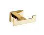 Гачок для рушників VBI MERCURY GOLD подвійний — Photo 2