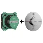 SHOWER SELECT COMFORT S термостат для 2х споживачів, ПМ, колір хром+IBOX universal 2.0 прихована частина для змішувача (в подарунок) — Photo 2