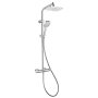 My Select Showerpipe 240 душова система з термоостатом, білий/хром — Photo 2