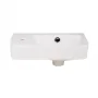 Раковина Qtap Tern 450х260х155 White QT17115117LWN — Photo 7