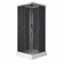 Душовий бокс Lidz Kubis SB90x90.SAT.LOW.GR, скло тоноване 4 мм — Photo 7