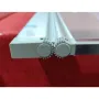 Шторки скляні на ванну складні Koer SR BS07-80x140-TR-01 прозоре скло Easy Clean 4мм, хром (KR5948) — Photo 36