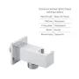 Комплект для душу Qtap Chrome: Змішувач QTNAM6025102NC + Шланг QTHADPVC120C + Лійка QTCRMB120 + Підключення QTCRMBH130 — Photo 11