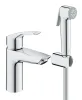 Змішувач для раковини з гігієнічним душем Grohe Eurosmart New (23124003) — Photo 5