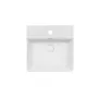 Раковина Qtap Nando C 405х405х125 White з донним клапаном QT12117040CW — Photo 7