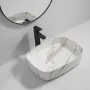 Раковина накладна Mixxus Premium BEVEL-0102 MARBLE 495х370х135mm (MP6519) — Photo 13
