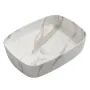 Раковина накладна Mixxus Premium BEVEL-0102 MARBLE 495х370х135mm (MP6519) — Photo 8