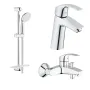 Комплект змішувачів для ванної кімнати Grohe Eurosmart New (UA123246M0) — Photo 8