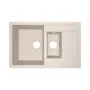 Кухонна мийка з додатковою чашею Lidz 780x495/200 MAR-07 (LIDZMAR07780495200) — Photo 4