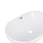 Комплект Qtap Leo: Раковина врізна овальна 590x400x170 мм White + Донний клапан PU02O — Photo 10