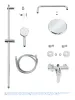 Душова система зі змішувачем для душа Grohe New Tempesta Cosmop. System (26224001) — Photo 6