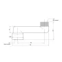 Ексцентрик радіаторний Icma 1/2" х6 см №720 — Photo 4