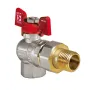 Кран з американкою 1" (Koer KR.228) кутовий (KR0149) — Photo 3