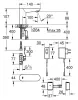 Монокран на одну воду сенсорний Grohe Euroeco Cosmopolitan E Bluetooth (36409000) — Photo 3