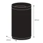Відро для сміття сенсорне кругле KOER TC-020512-05 12 л (колір чорний) (KR5937) — Photo 13