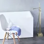 Змішувач для ванни REA CARAT BRUSHED GOLD золотий підлоговий матовий — Photo 11
