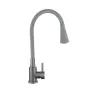Змішувач для кухні Lidz Aria 015F31 (k35) з гнучким виливом LDARI015F31GGRP49567 Graphite/Grey — Photo 9