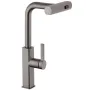 Змішувач для кухні з висувним виливом Mixxus Premium HAMMER 014 GRAPHITE (MI6955) — Photo 9
