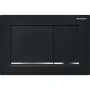 Змивна клавіша Geberit Omega30 чорна, глянсовий хром — Photo 2