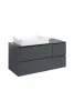 Тумба SANWEST GROUP "VELMA" 120 графіт + стільниця графіт — Photo 3
