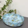 Умивальник (раковина) VBI UDINE MARBLE BLUE MATT накладний — Photo 4