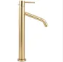 Змішувач для раковини (умивальника) REA LEVEL BRUSHED GOLD матове золото високий — Photo 6