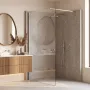 Душова стінка REA FLEXI 70 TRANSPARENT CHROME — Photo 12