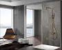 IMEX MONZA PVD BRUSHED ROSE GOLD Душова колона з термостатом TURN CLEAN, рожеве матове золото — Photo 6