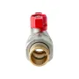 Кран з американкою Koer Extreme KE.227-20 - 3/4" ручка "метелик" червона (KR5766) — Photo 8
