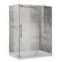 Душова кабіна без піддону Koer SR SC07-120x90x200-TR-01 прозоре скло Easy Clean 8мм, хром (KR5370) — Photo 17