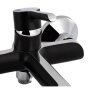 Змішувач для ванни Qtap Grand (з душовим гарнітуром) QTGRABCR006 Chrome/Black — Photo 10